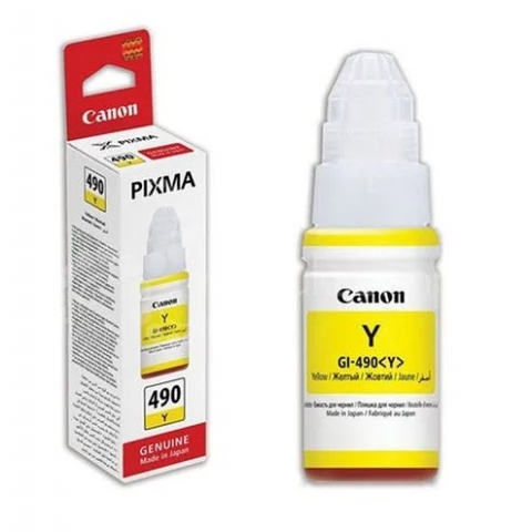Контейнер с чернилами Canon GI-490 (0666C001) Yellow